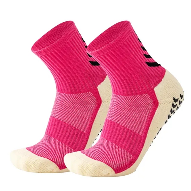Men′s Anti-Slip Sports Socks, Arrowhead Football Socks, Sweat-Absorbing and Breathable, Towel Bottom Training Socks, Hot Rubber Football Socks