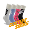 Factory Wholesale Colorful Fashion Custom Logo Casual Sock Unisex Cotton Pilates Basketball Sock Men Sports Crew Socks