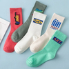 Custom Men Women Hip Hop Tube Novelty Crew Socks with Logo