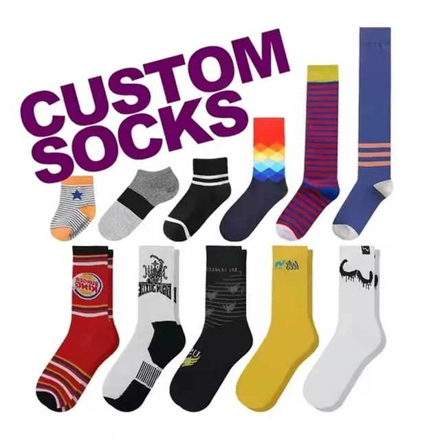 Custom Design High Quality Unisex Cotton Casual Sock Custom Sports Men Socks Crew Men Socks with Your Logo