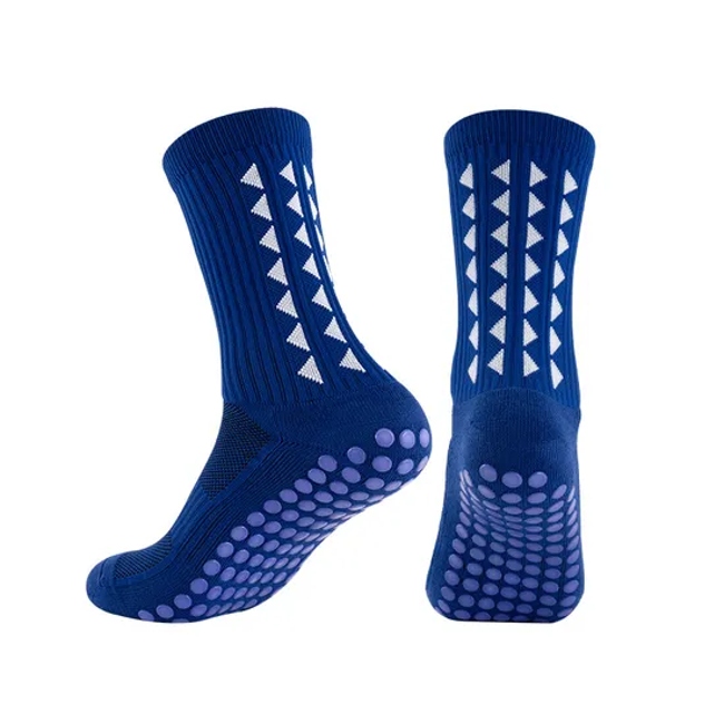 Xianghui Ethletic Running Crew Breathable Men Custom Logo Soccer Terry Grip Socks