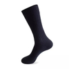Solid Color Business Socks Formal Business Office Work Dress Crew Socks for Men
