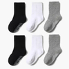 Wholesale Custom Infant Kids Baby Newborn Cotton Anti Slip Soft Basic Slipper Socks