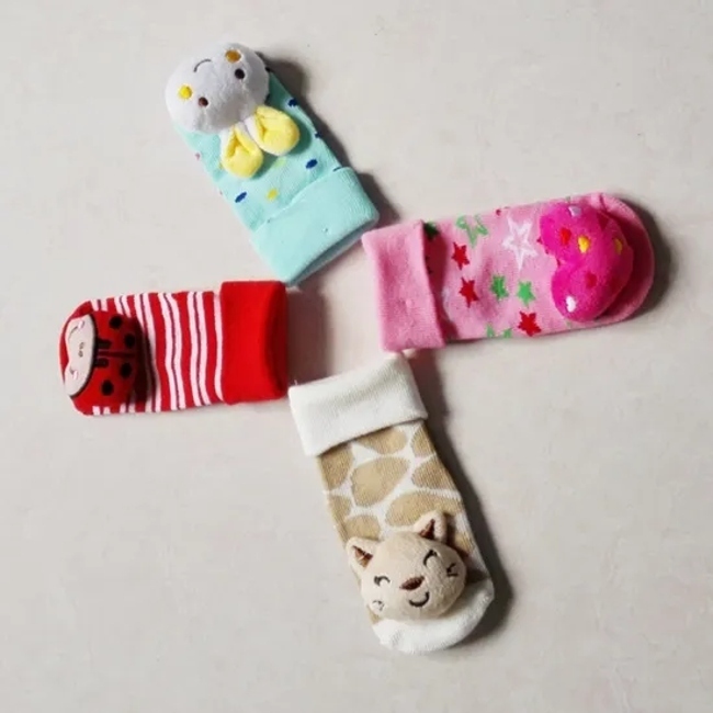 Animal Head D Cute Cotton Baby Socks