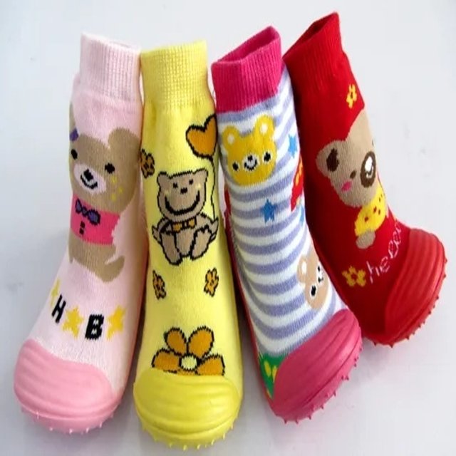 Animal Head D Cute Cotton Baby Socks