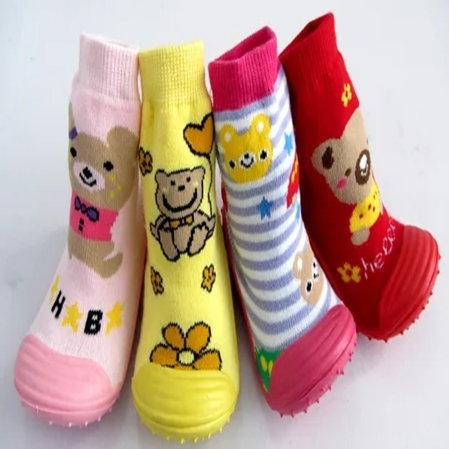 Animal Head D Cute Cotton Baby Socks
