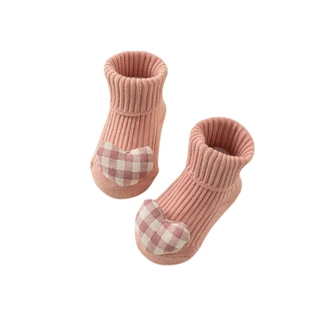Anti Bacterial Breathable Skin Friendly Babies Fashion Lovely Cute Cotton Ankle Crew Soft Little Sock with D Accessory Plush