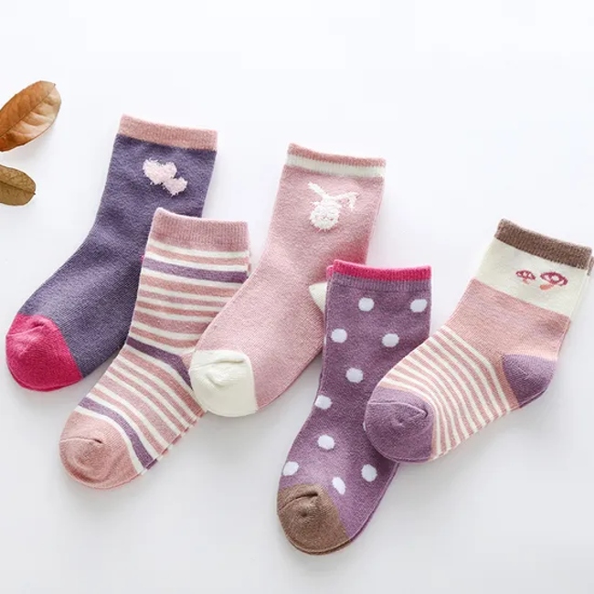 Unisex Custom Kids Baby Children Cotton Wholesale Novelty Girl Short Socks