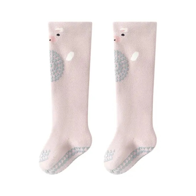 Wholesale New Arrival Knee Protector Cotton Popular Non Slip Baby Socks