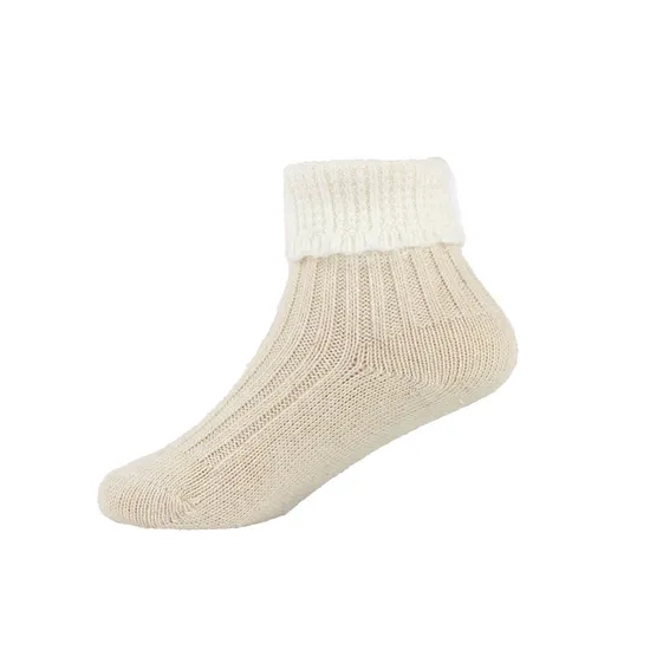 Unisex Children Girl Baby Kids Custom Cotton Wool Cuff Normal Comfort Socks