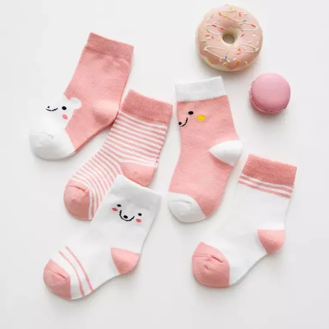 Baby Socks Unisex Boys Girls Cotton Socks Old Casual Newborn Baby Socks