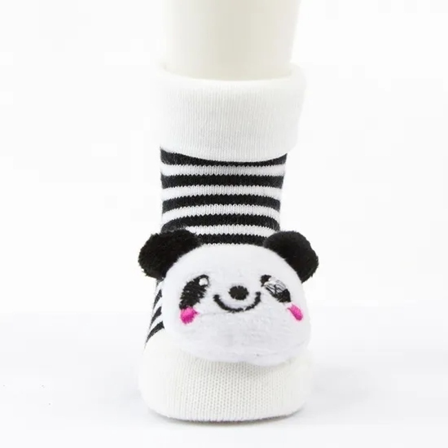Cheap Cute Baby Girl Kid Fashion Knitting Black Blue Animal Pattern Nylon Bamboo Summer Cozy Slipper Ankle Crew Socks