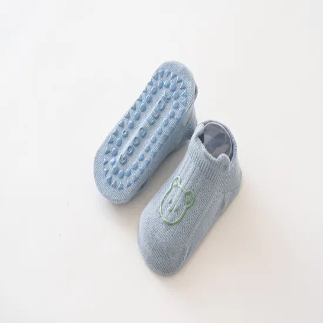 D Ear Cute Baby Socks Anti Slip Walk Learning Socks