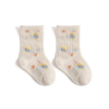 Summer Ice Mesh Boneless Cartoon Cute Boys Girls MID Tube Baby Cotton Socks