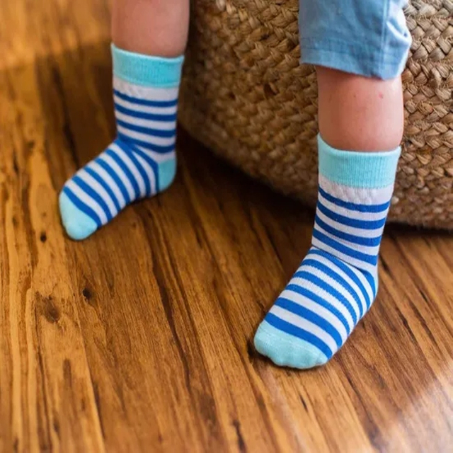 Stripes Custom Bamboo Sock Pack of Pairs Anti Slip Baby Socks