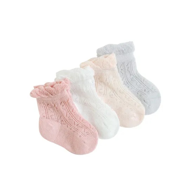 Summer Ultra Thin Baby Socks in Mesh Cotton for Boys Girls Boneless