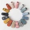 Children′s Floor Slipper Home Socks Baby Children Socks Non Slip Learning Double Needle Solid Stockings Thickened Cotton Kids Socks