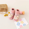 Wholesale Fashion Cotton Grip Pattern Soft Non Slip Baby Shoe Socks