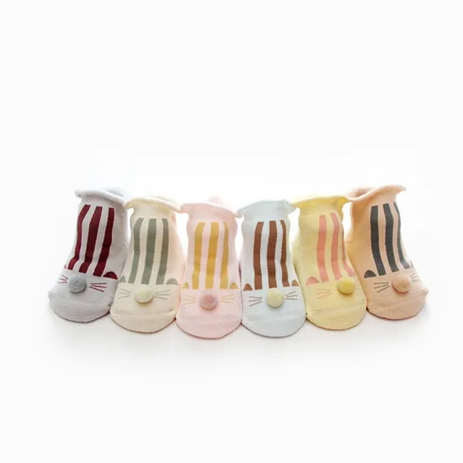 Unisex Children Kids Baby Cotton Non Slip Wholesale Novelty Crew Socks