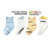 Shoes Long Girl Anti Slip Animal Kids Cartoon Cotton Children Custom Toddler babies Socks