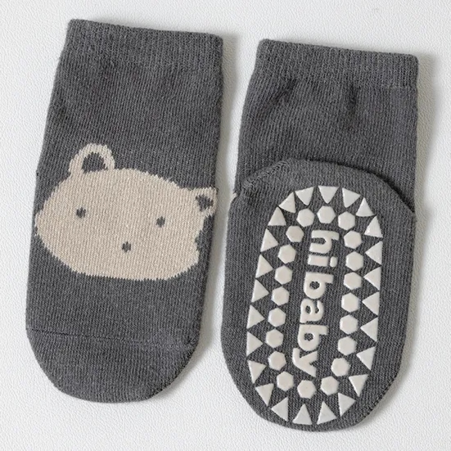 Cute Animal Baby Boys Girls Cotton Socks Non Slip Indoor Floor Soft Toddler Sock Slippers