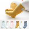 Cotton Solid Color Newborn Baby Socks Mesh Cotton Crew Toddler Fancy Gift Socks for Kids