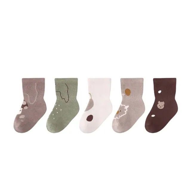 Anti Bacterial Breathable Skin Friendly Babies Fashion Lovely Cute Cotton Ankle Crew Soft Little Sock
