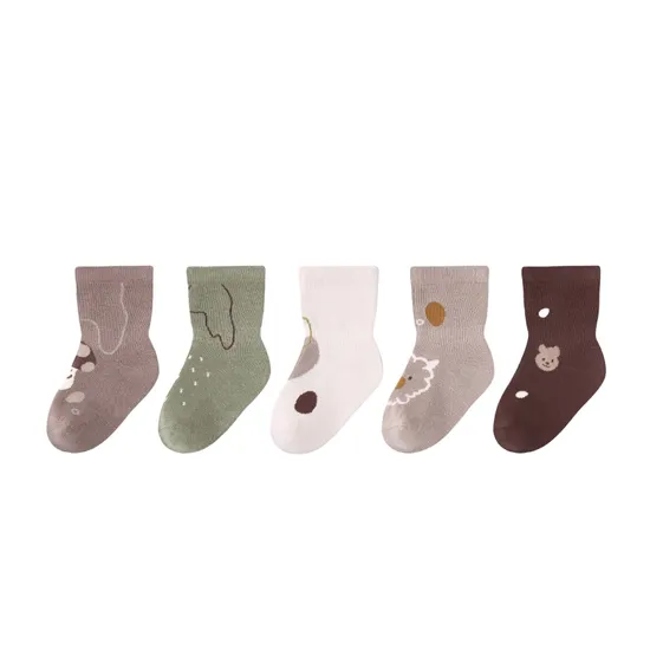 Anti Bacterial Breathable Skin Friendly Babies Fashion Lovely Cute Cotton Ankle Crew Soft Little Sock