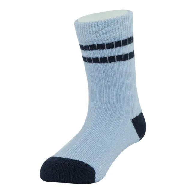 Custom Wholesale Baby Kids Cotton Daily Crew Socks