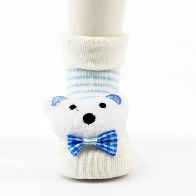 Baby Kids High Quality Cotton Daily Polyamide Non Slip Grip Socks