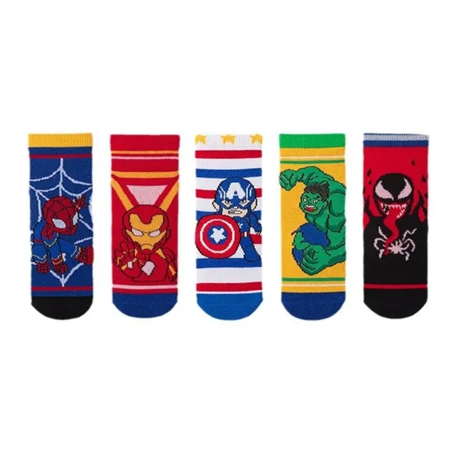 Hot Sale Cartoon Design Kids Socks Funky Baby Socks High Quality Cotton Toddler Socks