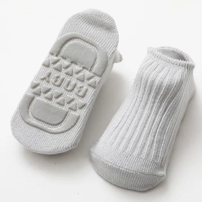 Soft Solid Color Breathable Anti Slip High Quality Suitable for Baby Socks