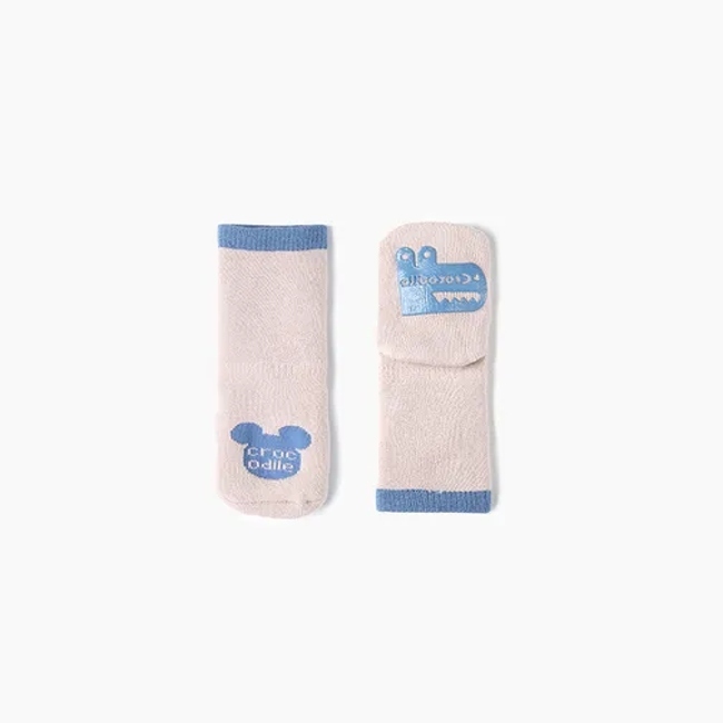 Low Price Custom Children Baby Kids Unisex Cotton Terry Non Slip Short Socks