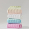 High Quality Cotton Tie Dye Silicone Grip Custom Design Logo Ruffle Anti Slip Middle Tube Crew Sports Socks Spring Women Fitness Dancing Pilates Yoga Socks