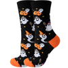Youki Women′s Socks Ghost Ins Pumpkin Socks Skull Halloween Tube Socks