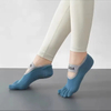 Yoga Ankle Indoor Anti Slip Professional Pilates Socks Custom Logo Yoga Socks Women Crew Non-Slip Socks with Grip