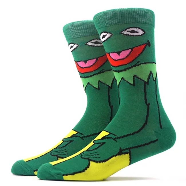 New Arrival Anime Women Men Socks Long Socks Men Knee-High Cosplay Crew Adult Personality Hip Hop Harajuku Funny Socks