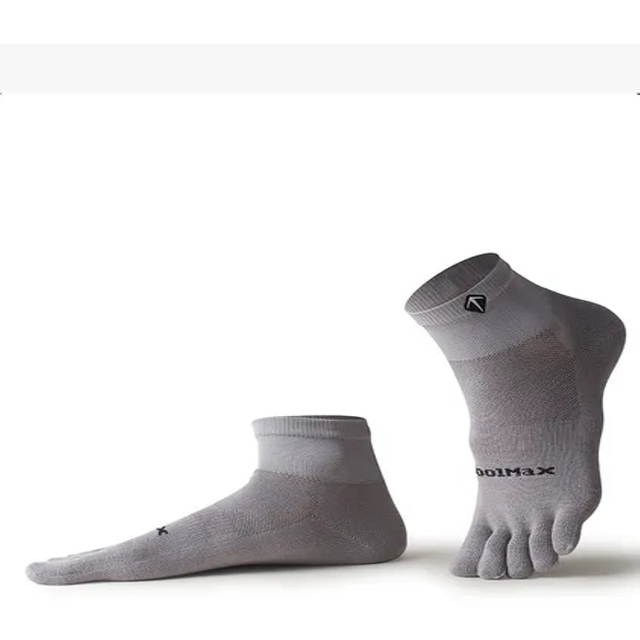 Wholesale Custom Men′s Five Finger Crew Socks Women Athletic Running Coolmax Five Finger Injinjii Toe Socks