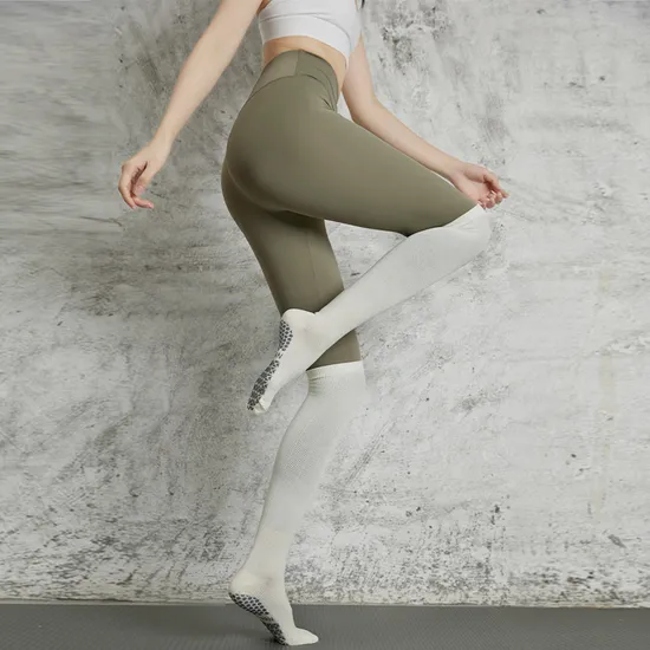 Stylish Anti-Slip Knee Yoga Socks for Women& Rsquor; S Pilates