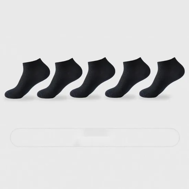Customized Fashion Mens Breathable Bamboo Leisure Business Ankle Socks