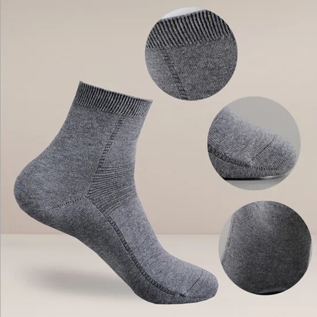 Customize High Quality Fashion Cotton Men Business Socks
