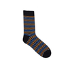 Factory Directly Custom Logo Stripe Cotton Mens Business Socks
