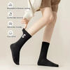 Design Your Logo Men Women Fitness Crew Sports Socks for Adults with Customized Logo Summer Autumn Sustainable Sporty Athletic Socks