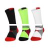High Quality Nylon Football Print Custom Logo Sport Socks