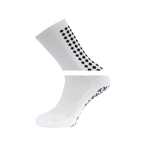 Hot sale Double sided adhesive anti slip thickened towel bottom sweat absorbing sports socks