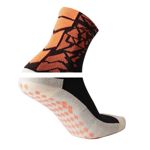 Hot sale Sweat absorbing and dehumidifying thickened towel bottom with adhesive sports socks workout running