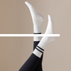 Cotton Women Compression Fashion Breathable Custom Non Slip Anti Slip Pilates Crew Grip Yoga Socks