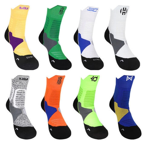 Hot Sale High Elastic custom logo sports socks