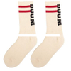  Custom Jacquard Skating Sports Socks for Men Wholesale Street Fashion Jacquard Design