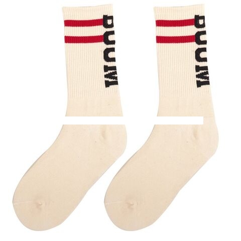  Custom Jacquard Skating Sports Socks for Men Wholesale Street Fashion Jacquard Design